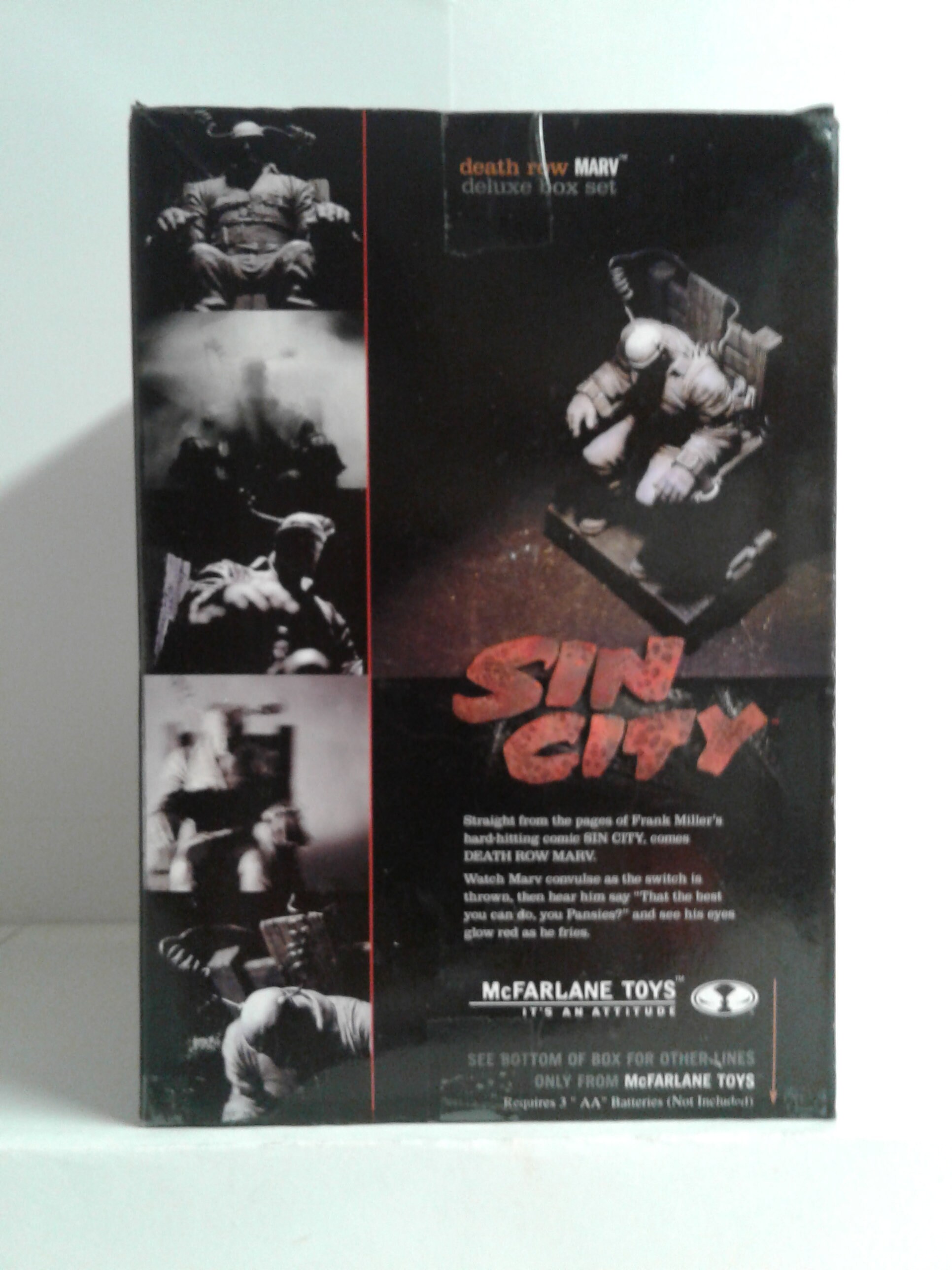 SIN CITY Frank Miller Death Row Marv Deluxe Box Set SIN CITY Frank Miller Death Row Marv Deluxe Box Set