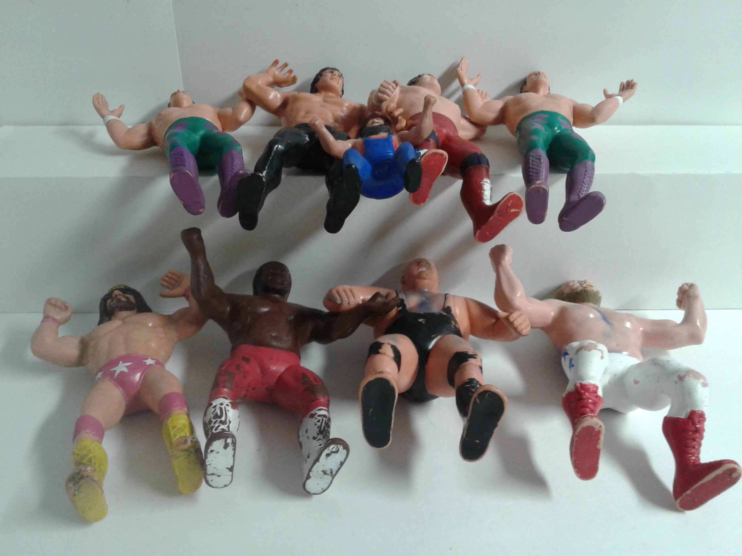 Vintage WWE LJN Titan Sports Wrestling Action Figures Lot Of 9 Etsy