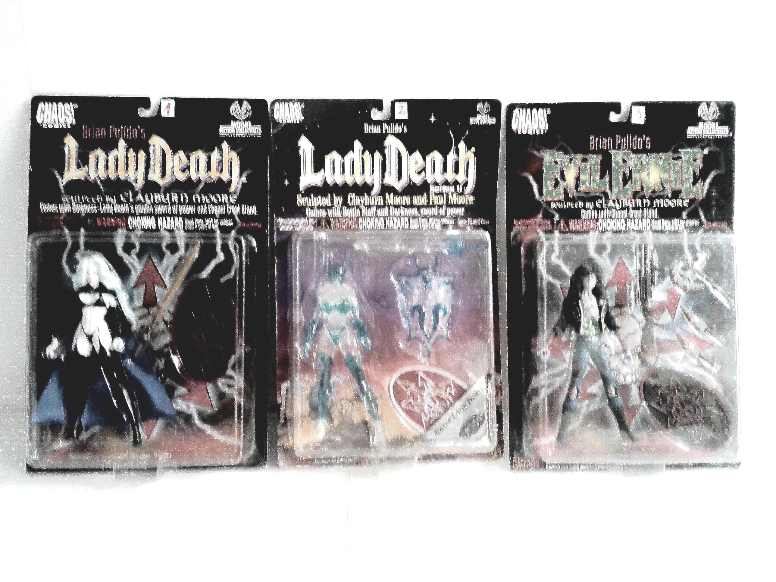 You Choose! Chaos Comics Lady Death OR Evil Ernie Clayburn Moore