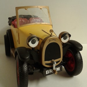 Vintage Brum RC Car Yellow Roadster Radio Shack 2003 Etsy UK
