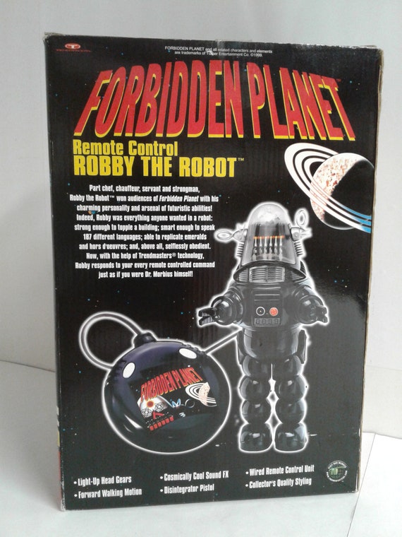 Forbidden Planet Robby The Robot Figure with Light & Walking Sound for sale  online