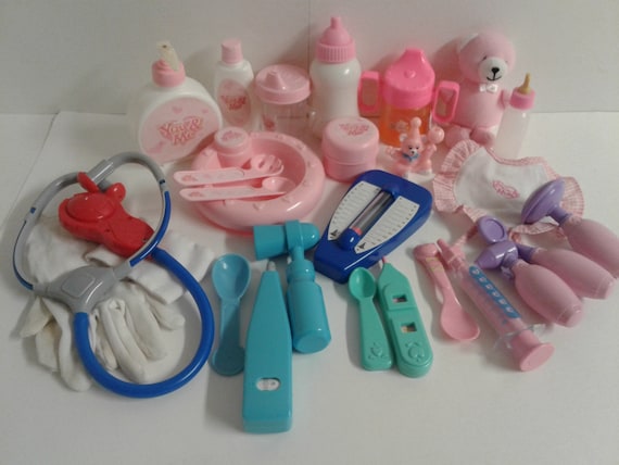 You & Me Mixed Lot Baby Doll Accessories Pretend Play Toys 