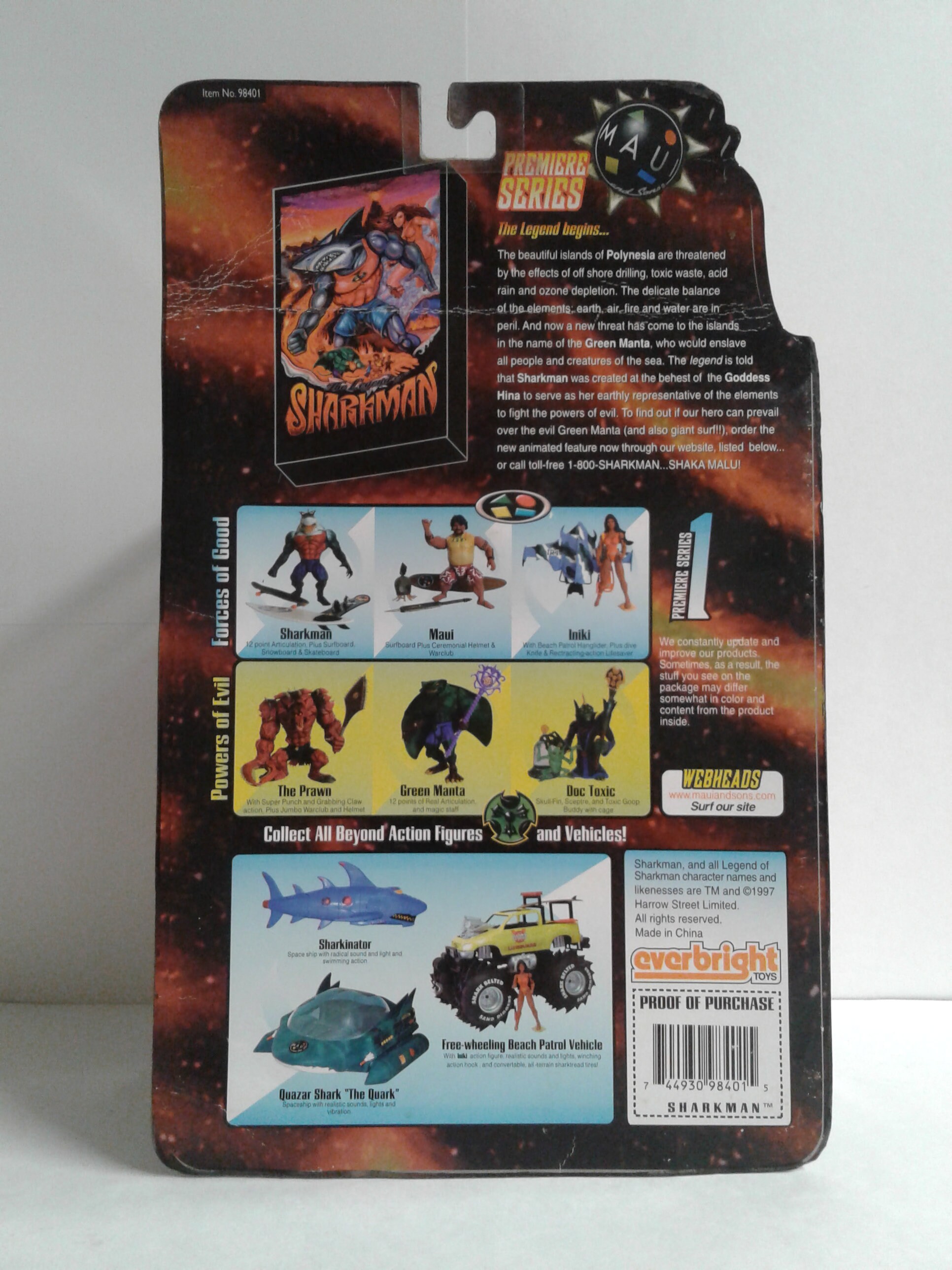 ヴィンテージ フィッシュボーン マーチ オブ ザ フィッシュボーン ソルジャー Legend of Sharkman THE PRAWN Action Figure Series 2 Maui & Sons - Etsy