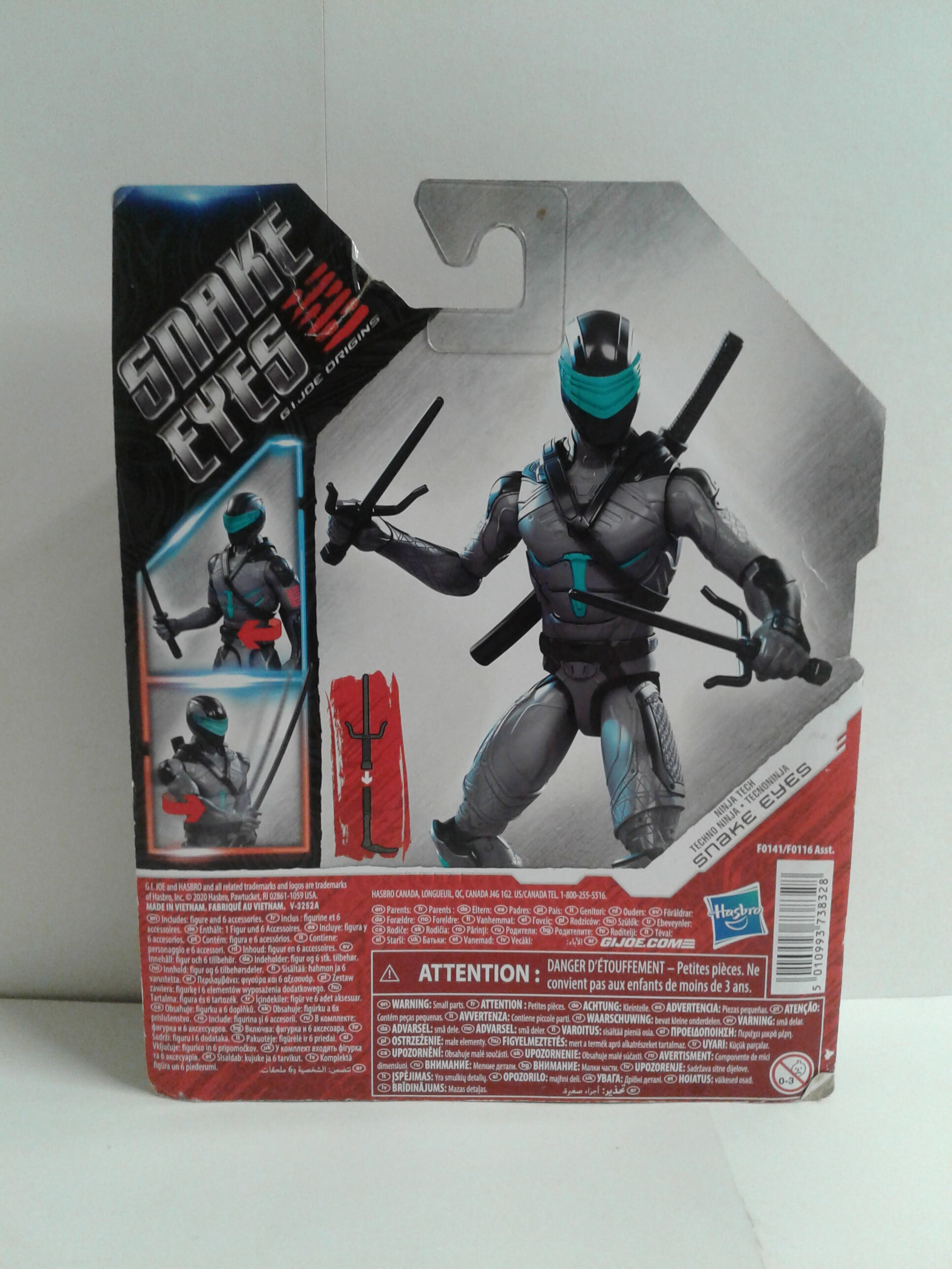 Hasbro Snake Hasbro Snake Eyes: G.I. Joe Origins 6