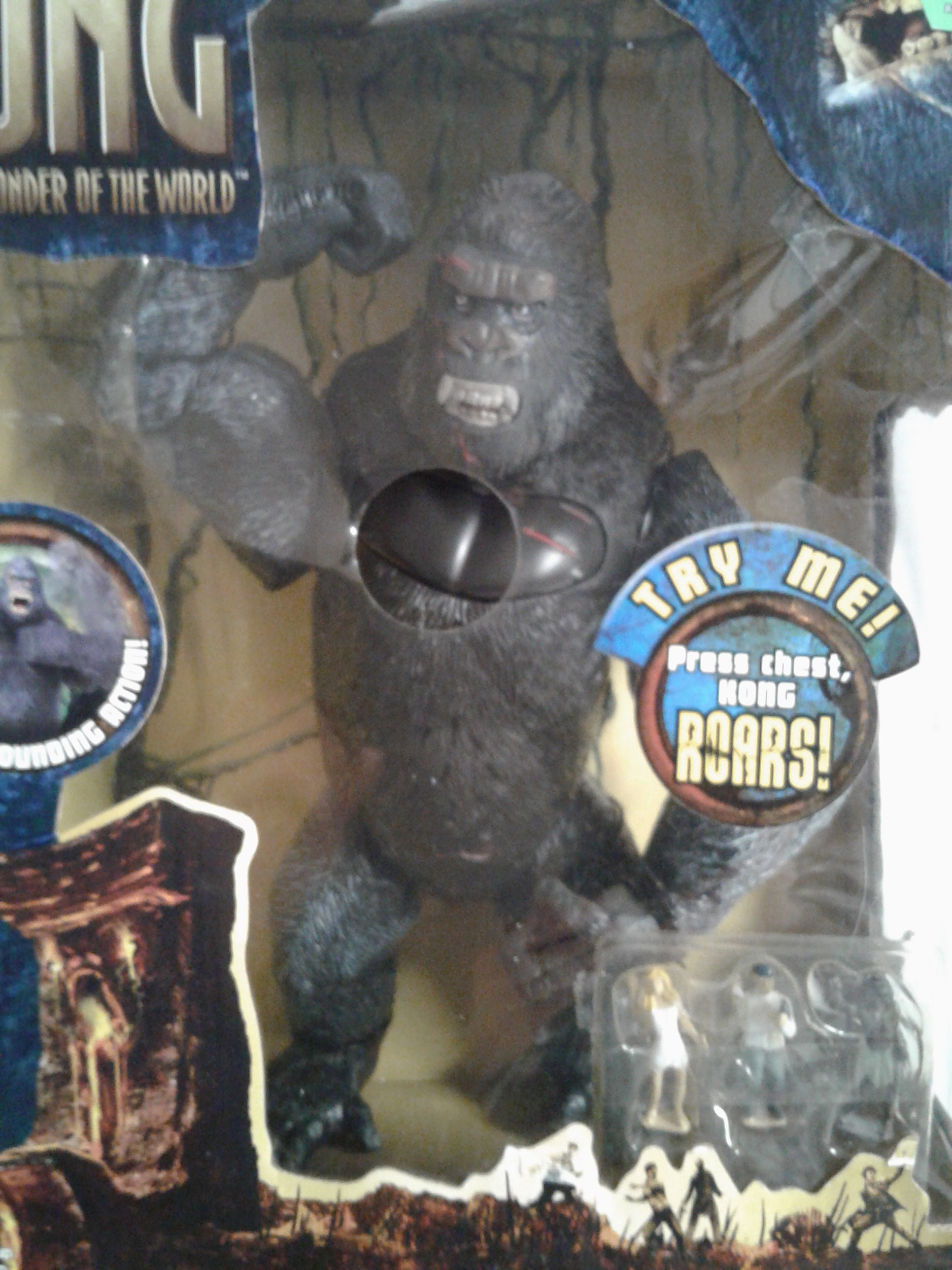 【お値下げ！】【輸入玩具】ユニバーサルROARING KONG Playmates 2005 KONG the 8th Wonder of the World Roaring Kong 12