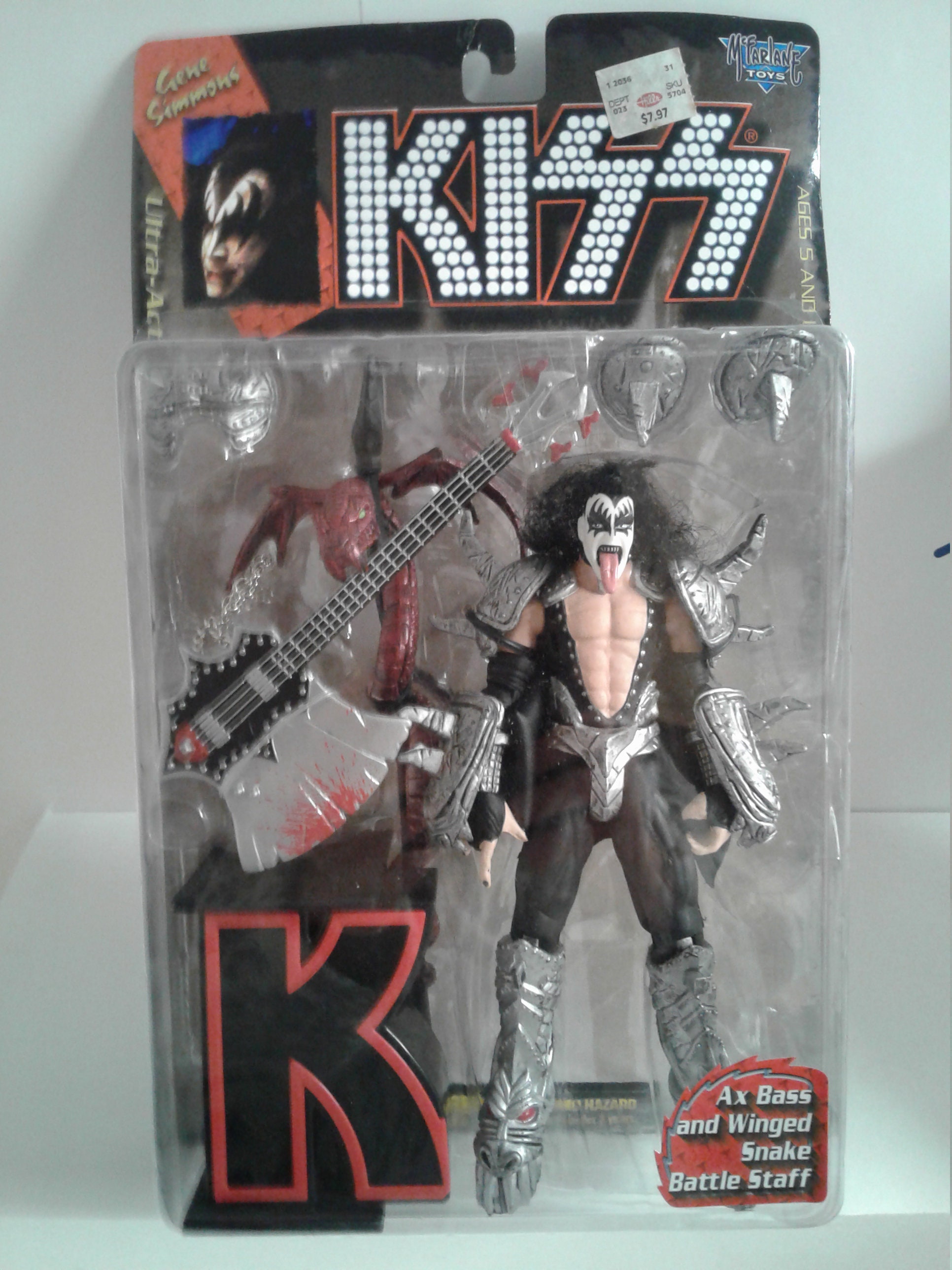 You Choose! KISS Band Ultra-action Figures Mcfarlane Toys 1997 - Etsy