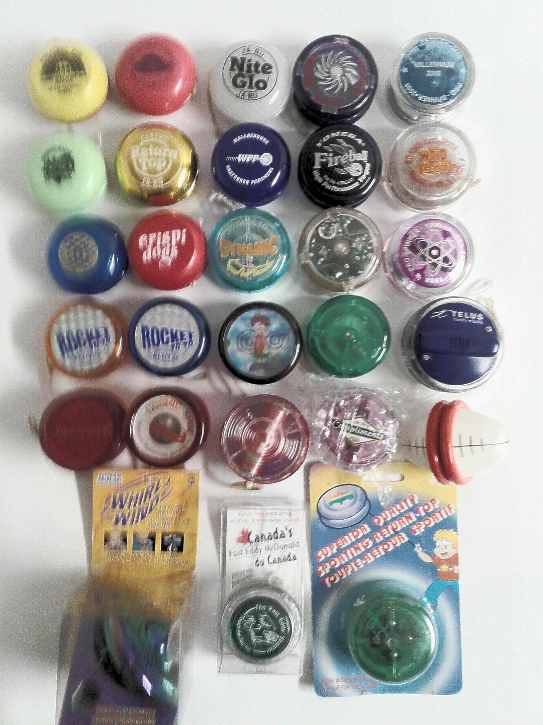 Lot of 28 Vintage High Collectible Yo-yo's - Etsy