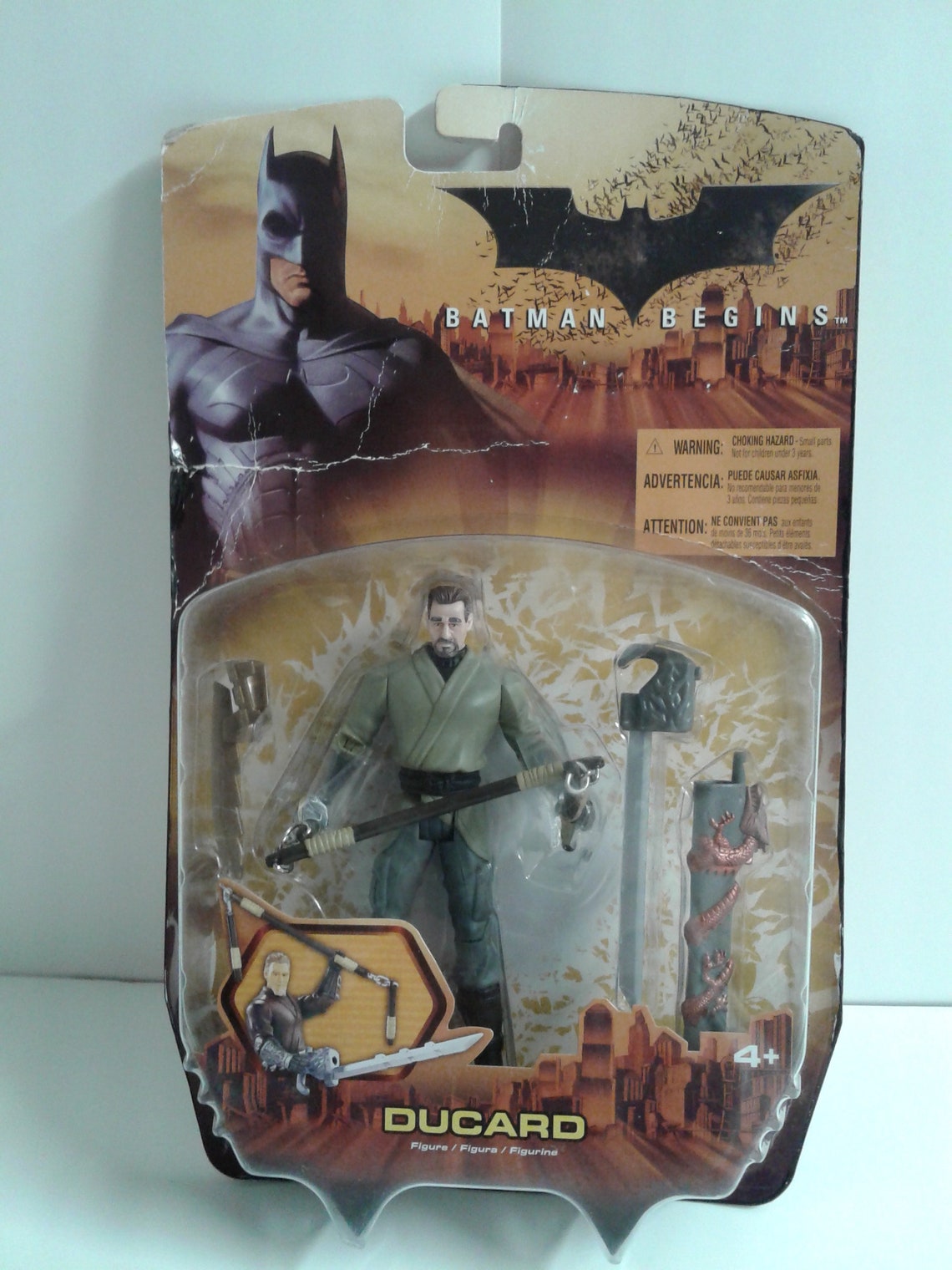 Batman Begins DUCARD Action Figure Mattel Etsy