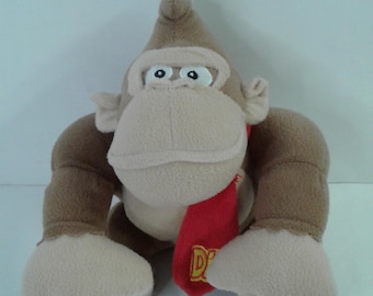 Muñeco de peluche Donkey Kong de Nintendo Super Mario de 8 pulgadas