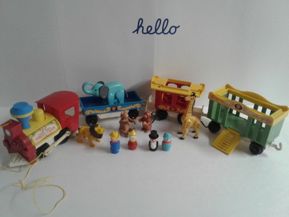 Fisher price cheap little people train