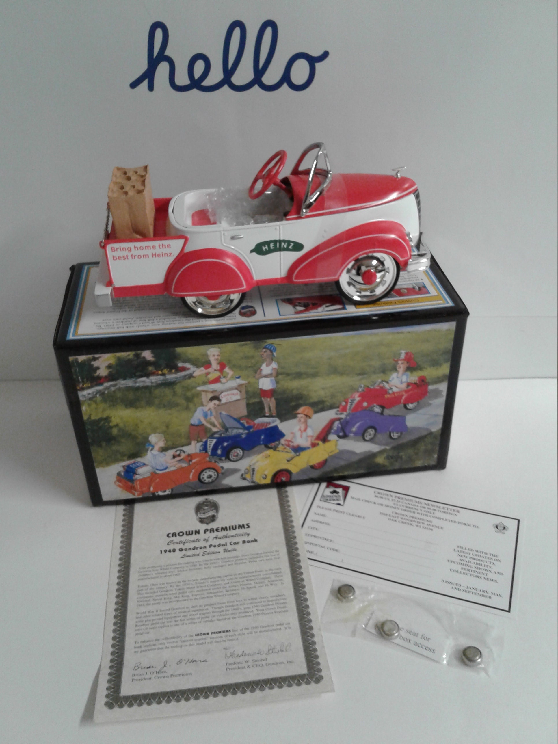 Diecast pedal sales cars