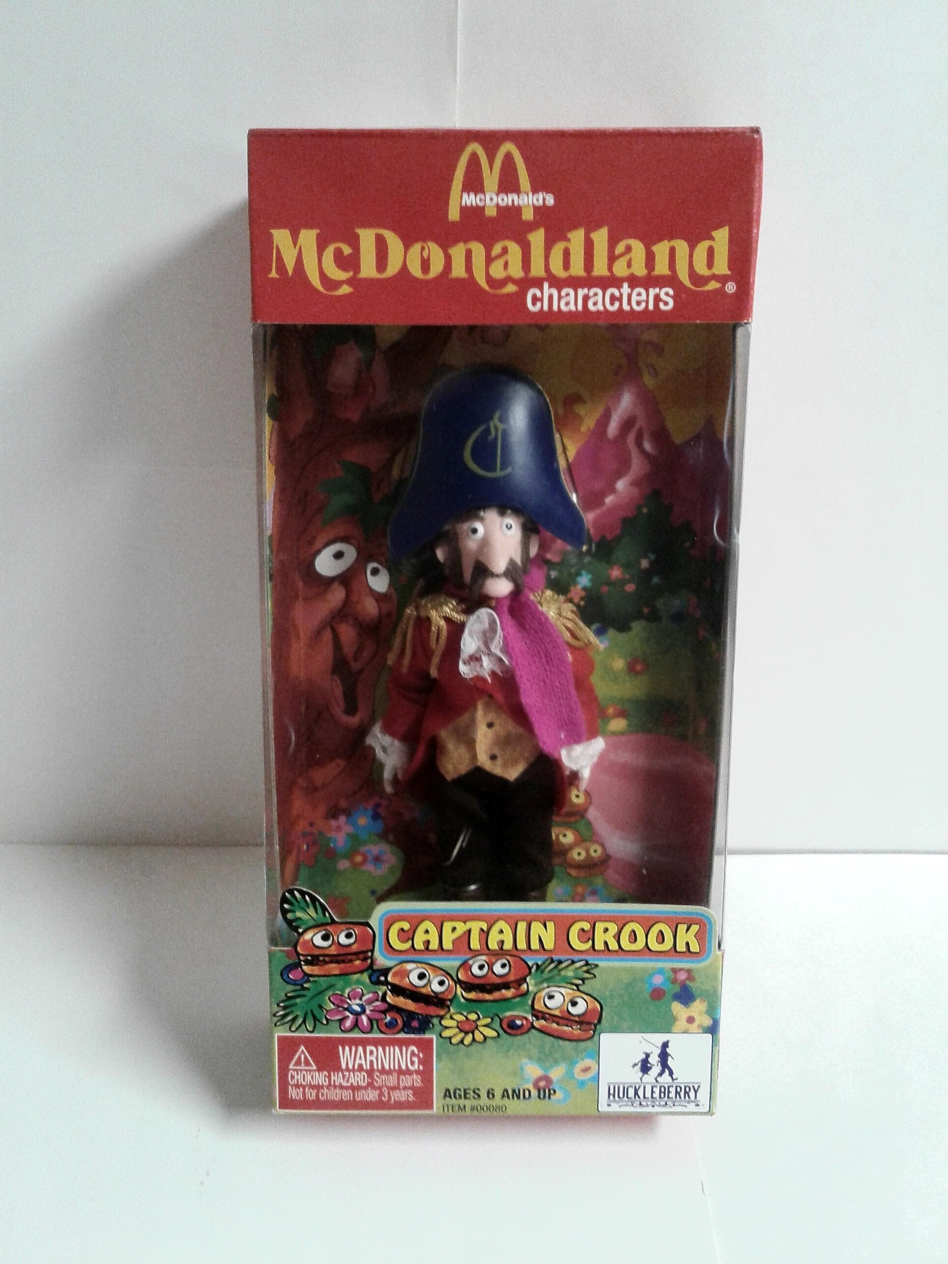Mcdonalds Characters Mcdonaldland Captain Crook Figure Huckleberry