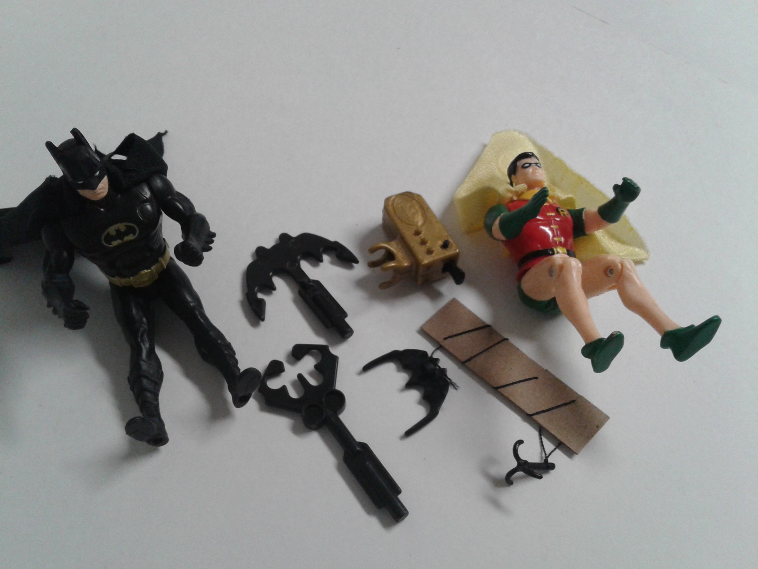 バットマン&ロビン フィギュア + アクセサリーセット、DC バットマン&ロビン フィギュア + アクセサリーセット、DC