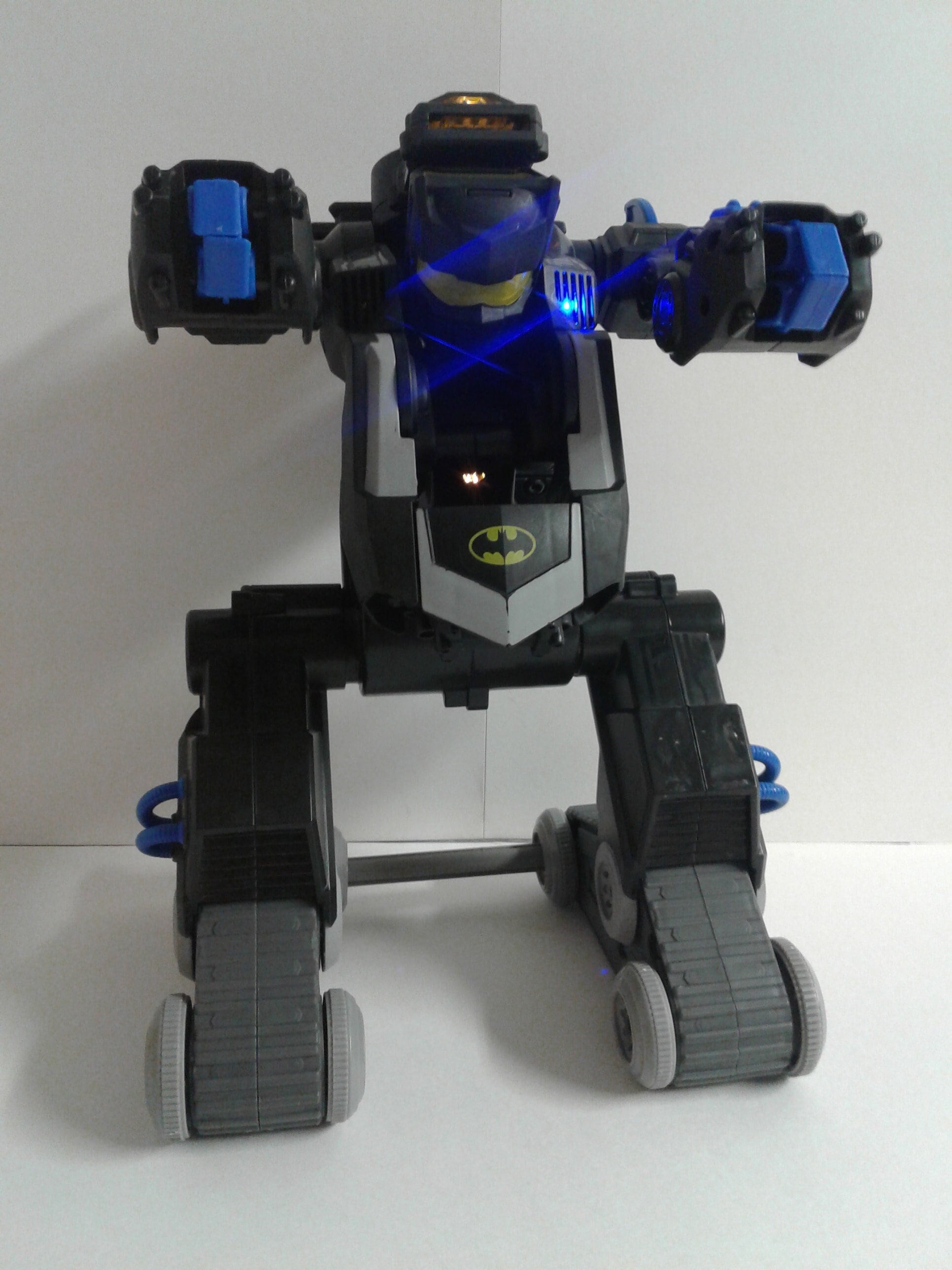 Imaginext Fisher Price DC Super Friends RC Transforming Batman Batbot Robot Works Etsy Canada
