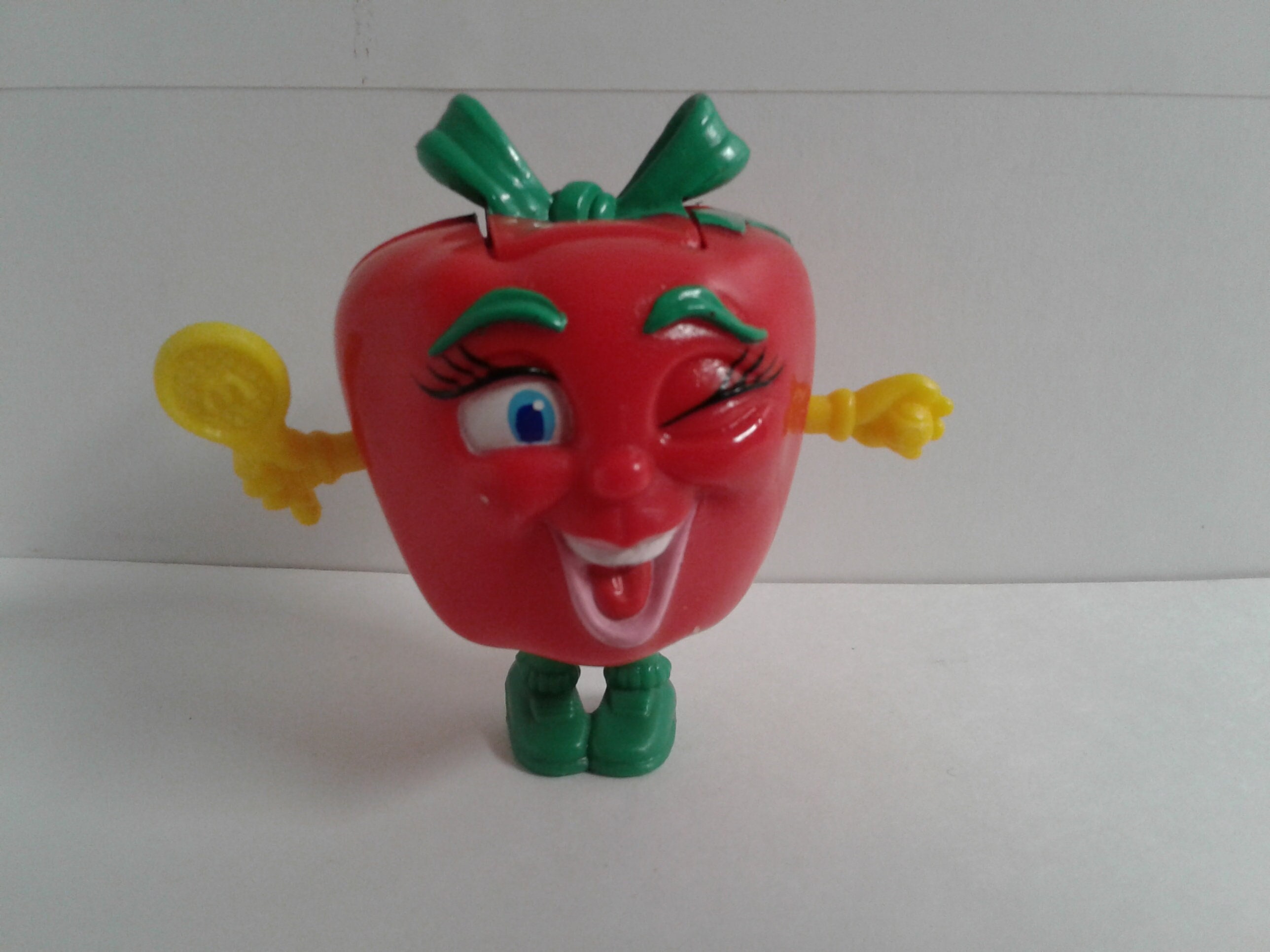 Vintage Ruby Apple Tennis Player McDonald Happy Meal Toys 1993