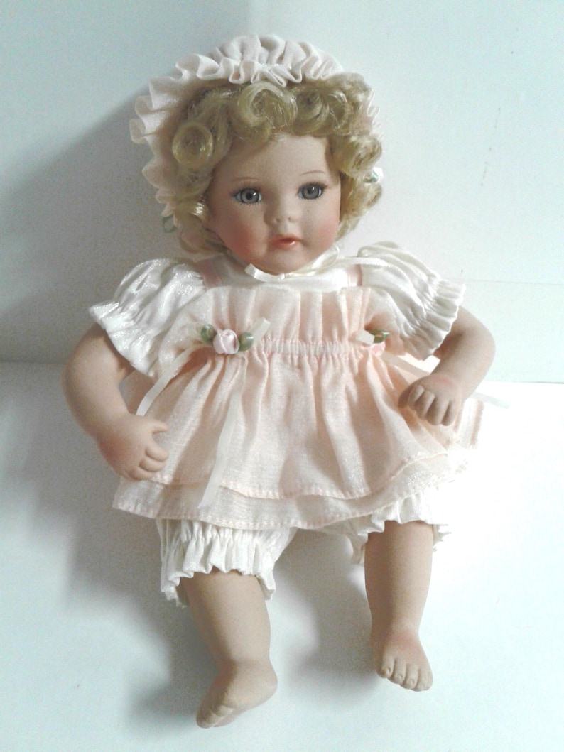 Vintage Madison Lee Limited Edition Porcelain Doll 10" image 1