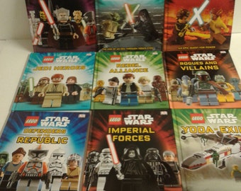 LEGO Star Wars Set of 9 Hardcover DK Books Disney - Etsy 日本