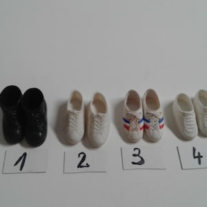 You Choose! Vintage Action Figure Six Million Dollar Man/Bionic Woman and Barbie/Ken Replacement Shoes
