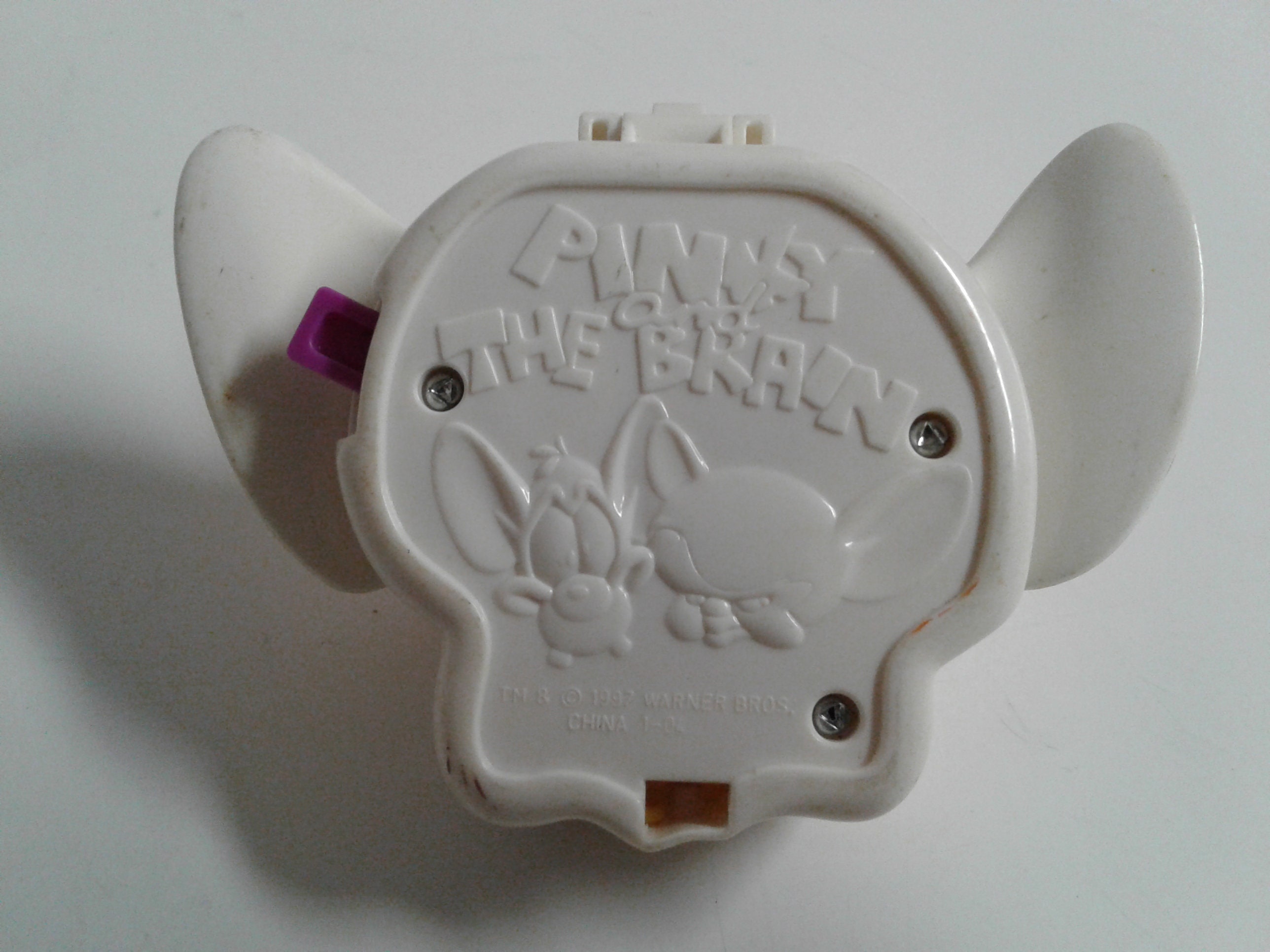 Pinky And The Brain Face Compact Toy Vintage Warner Brothers