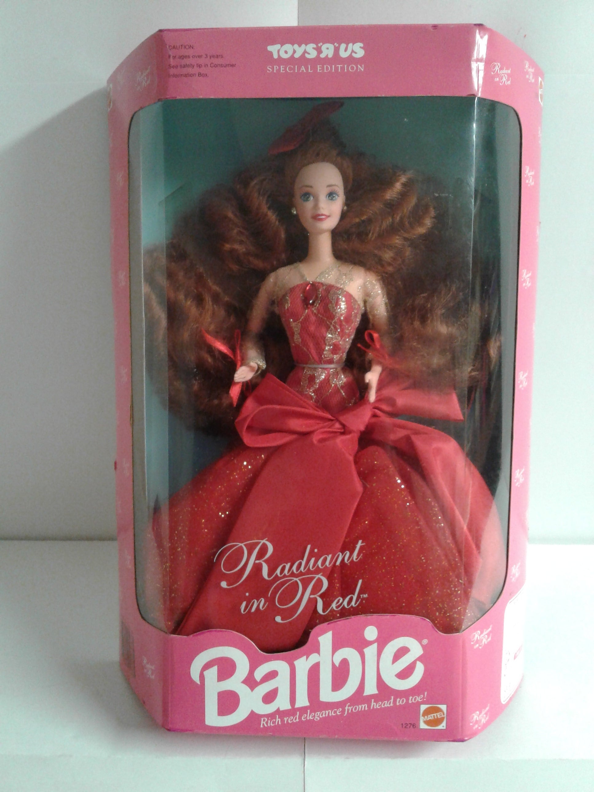 Barbie Collector Doll Radiant In Red Toys R Us Exclusive Special