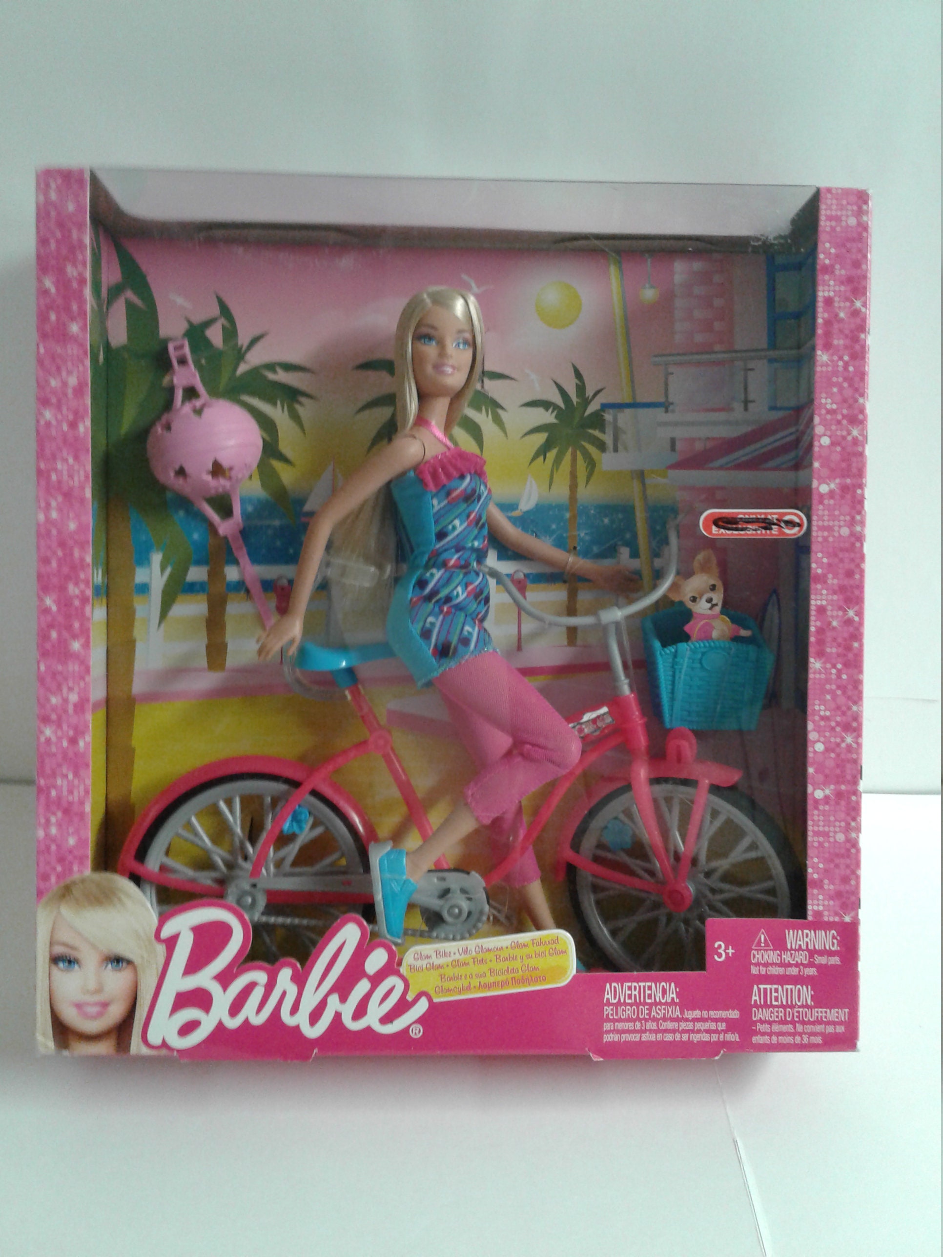 Mattel Barbie Glam Bike! #Y7055 Target Exclusive