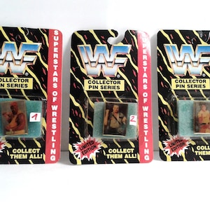 You Choose! Vintage WWF Limited Edition Collectors Pins