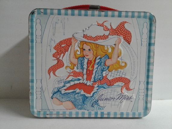 Lonchera Junior Miss Tin Vintage Aladdin 1973 Etsy Espa a