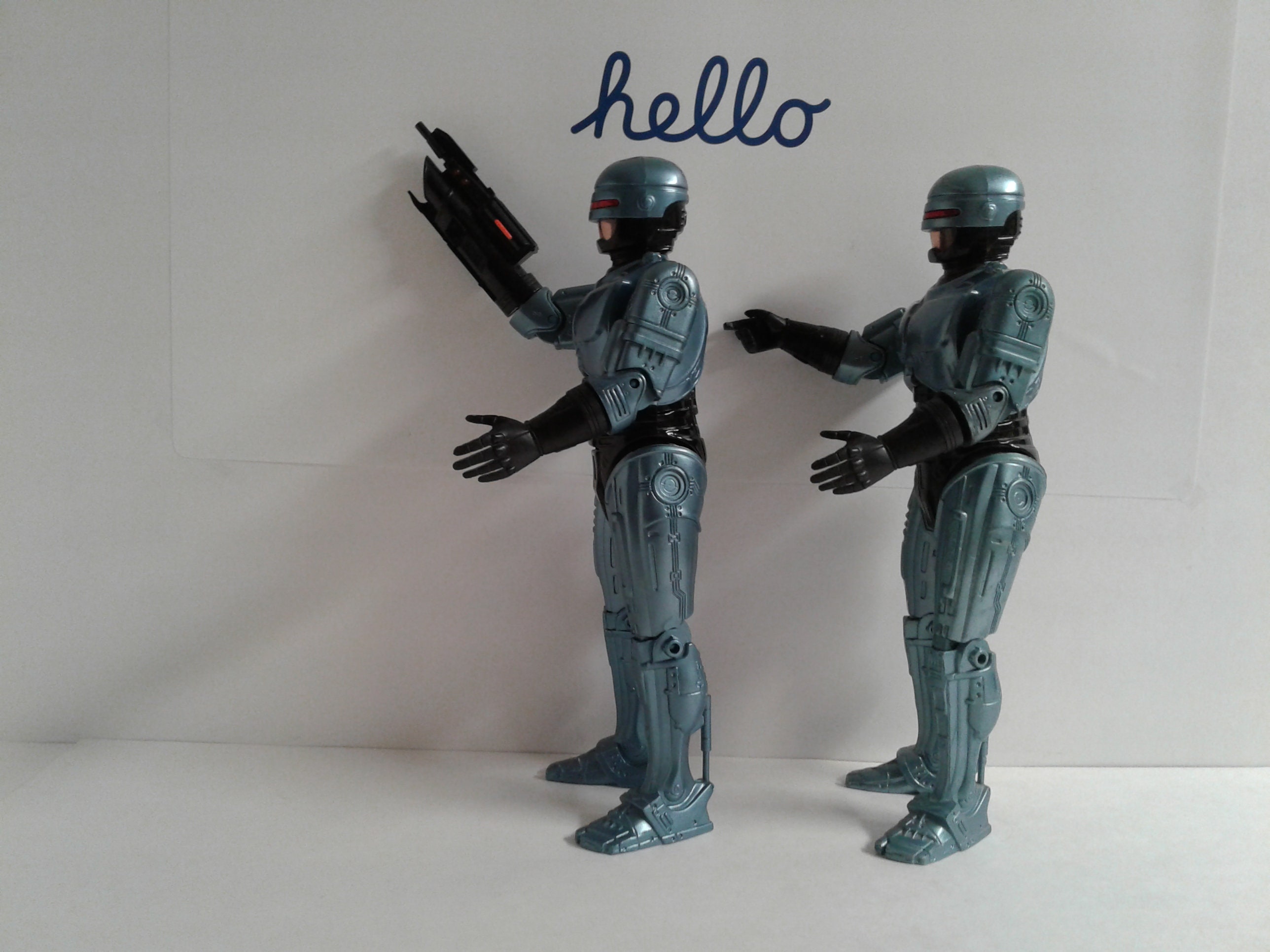 Lot of 2 Robocop 12 Inch Talking Action Figure Orion
