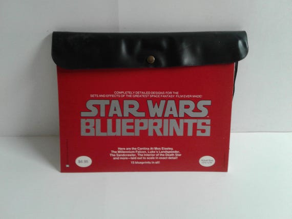 Star Wars Blueprints Vintage 1977 Complete Set of 15 - Etsy