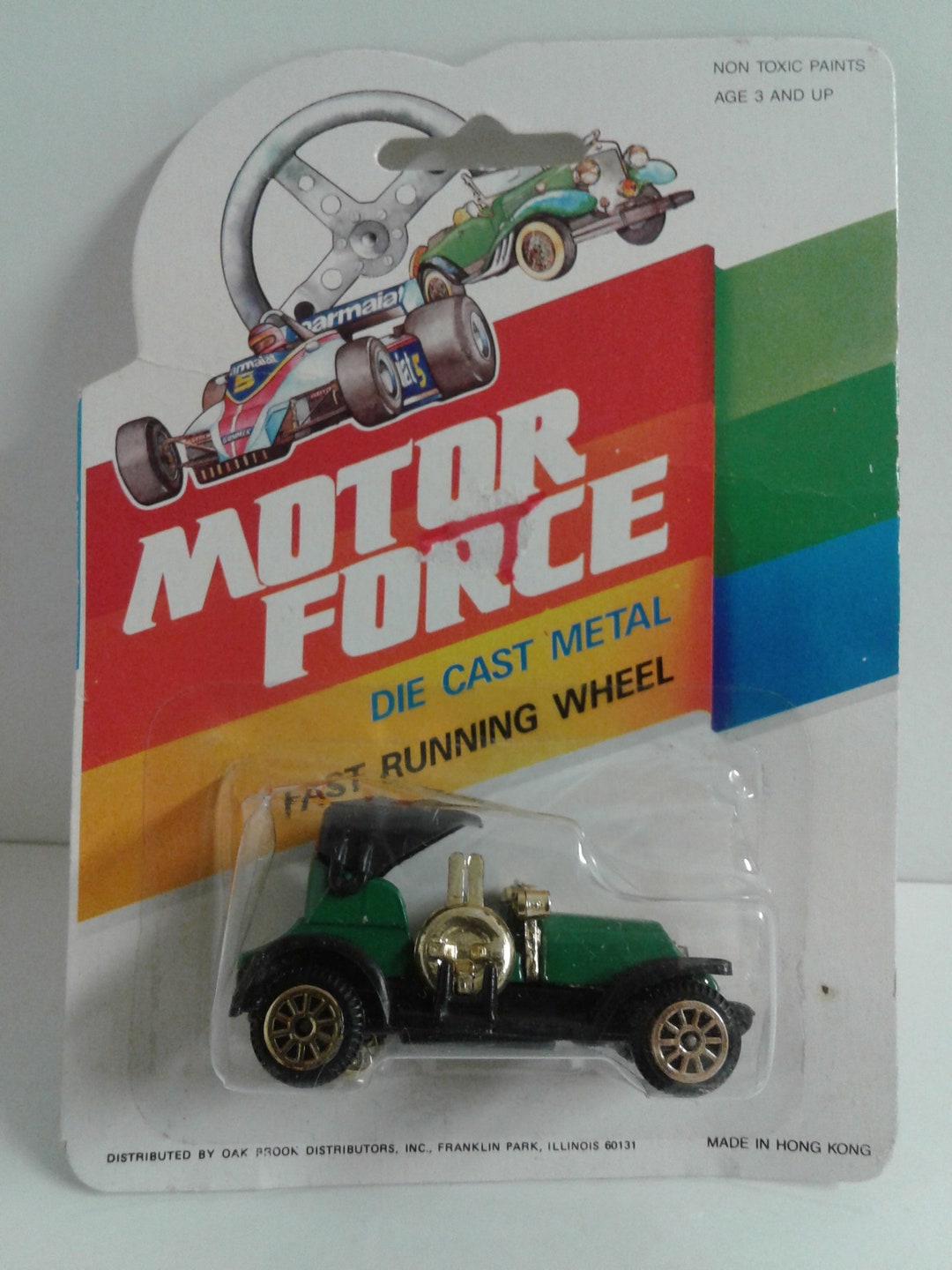 Motor Force Die Cast Metal Fast Running Wheel Mini Classic Car Etsy