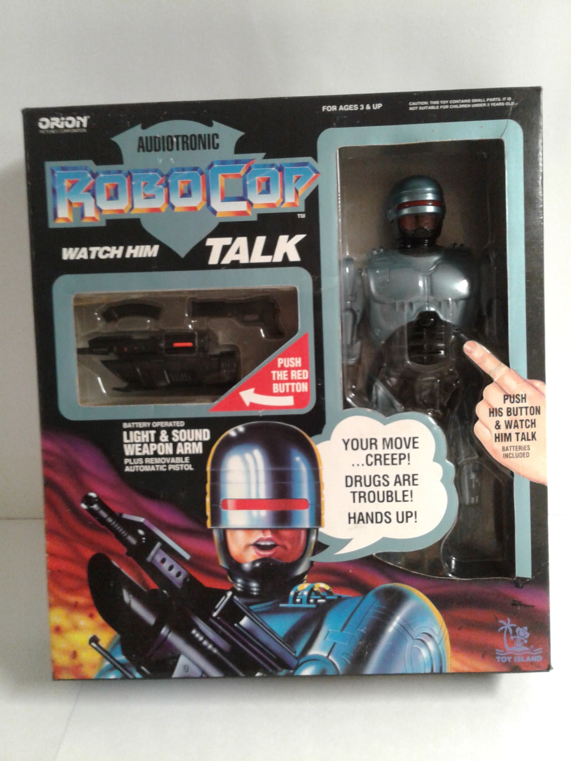 1993 Toy Island/Orion Audiotronic Watch Him Talk 12