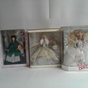 You Choose! Mattel Special Edition Happy Holidays Barbie Collectible Dolls