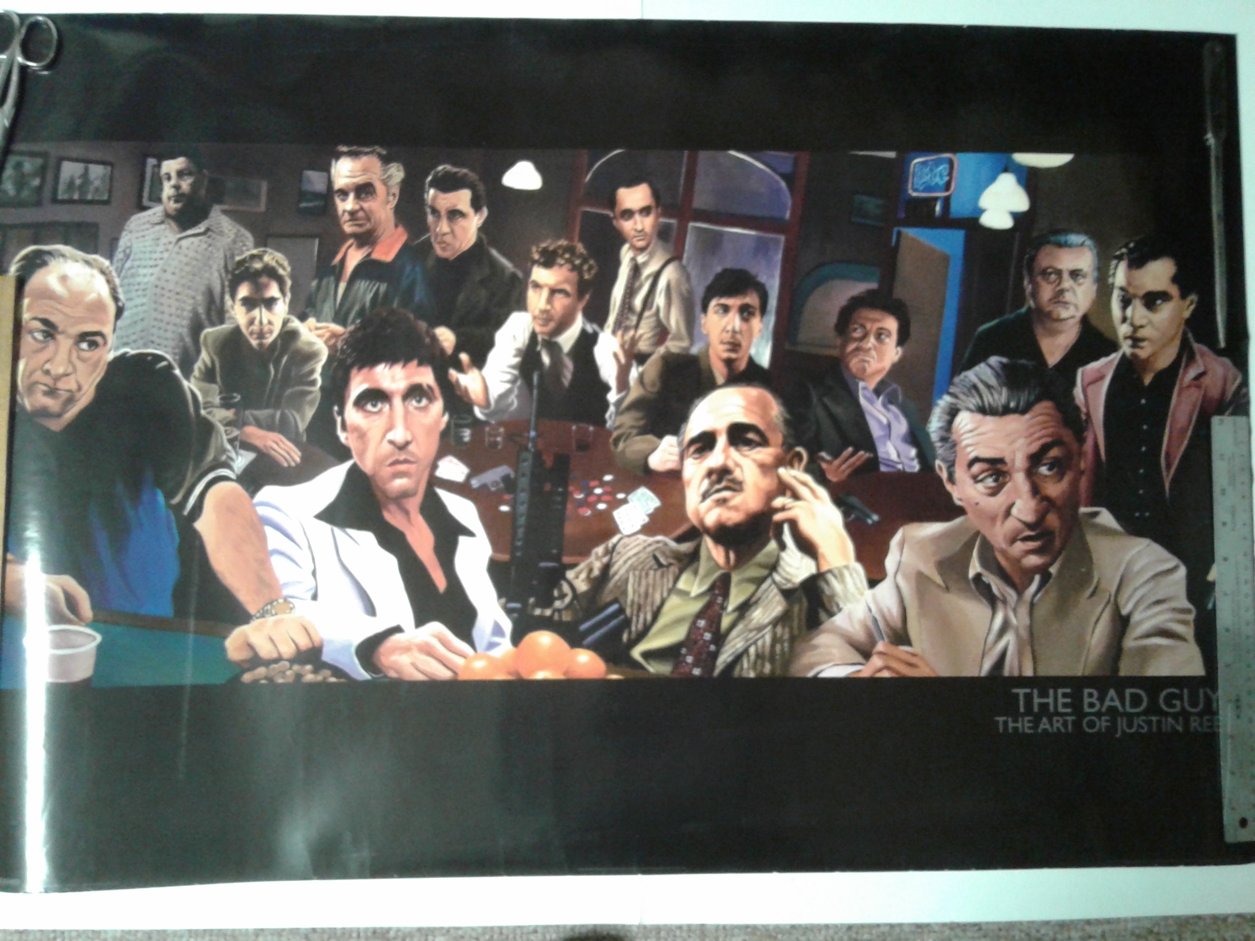 THE BED GUYS Poster - The Art of Justin Reed - 36 x 24 Inches