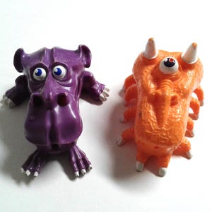 The Real Ghostbusters Mini Traps Monster Ghost Figures vintage Kenner 1987