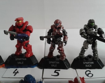 You Choose! Mega Construx Halo Heroes Mini Figures