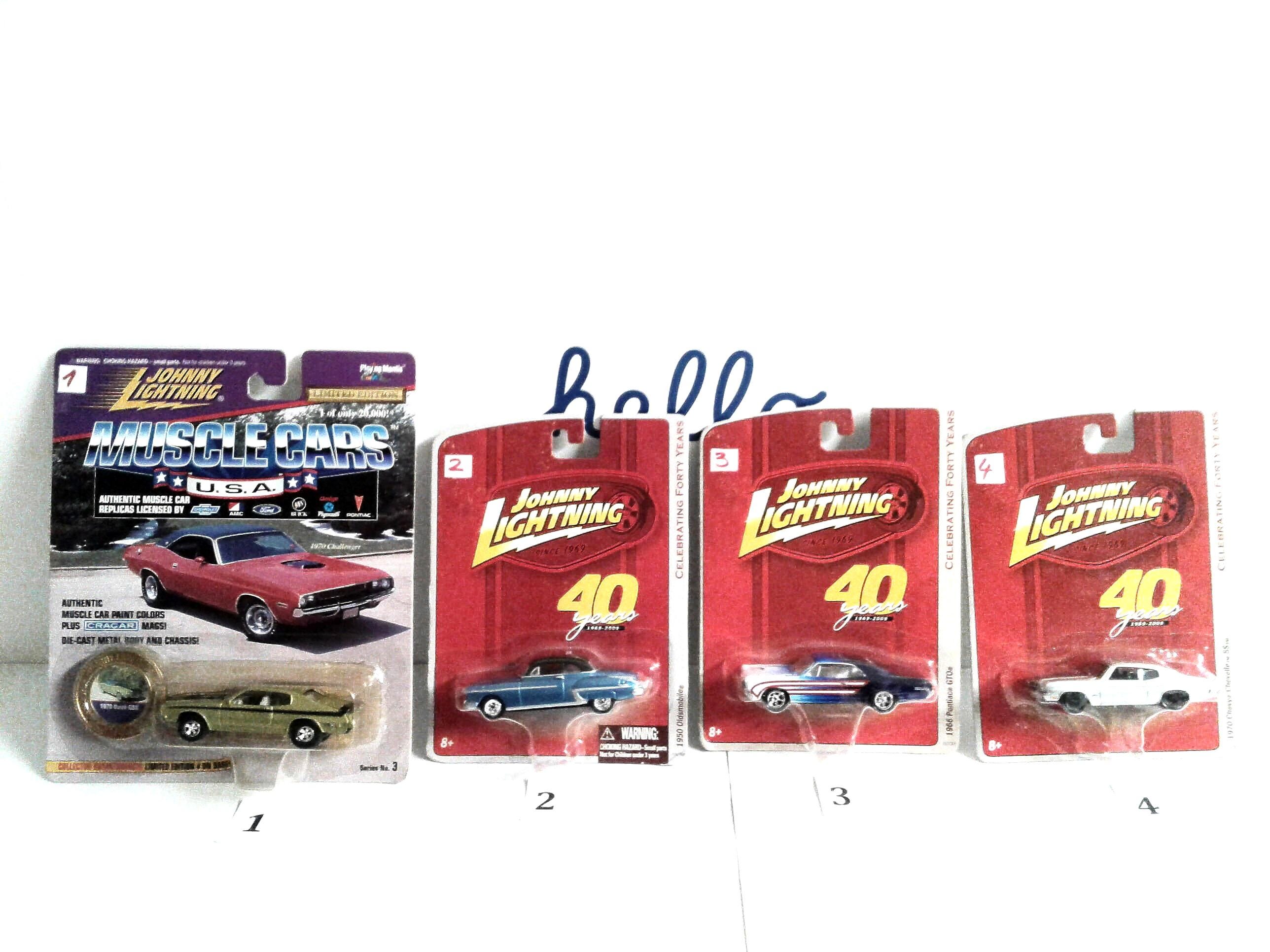 You Choose! Johnny Lightning Collectible Cars Die-cast 1:64 Scale