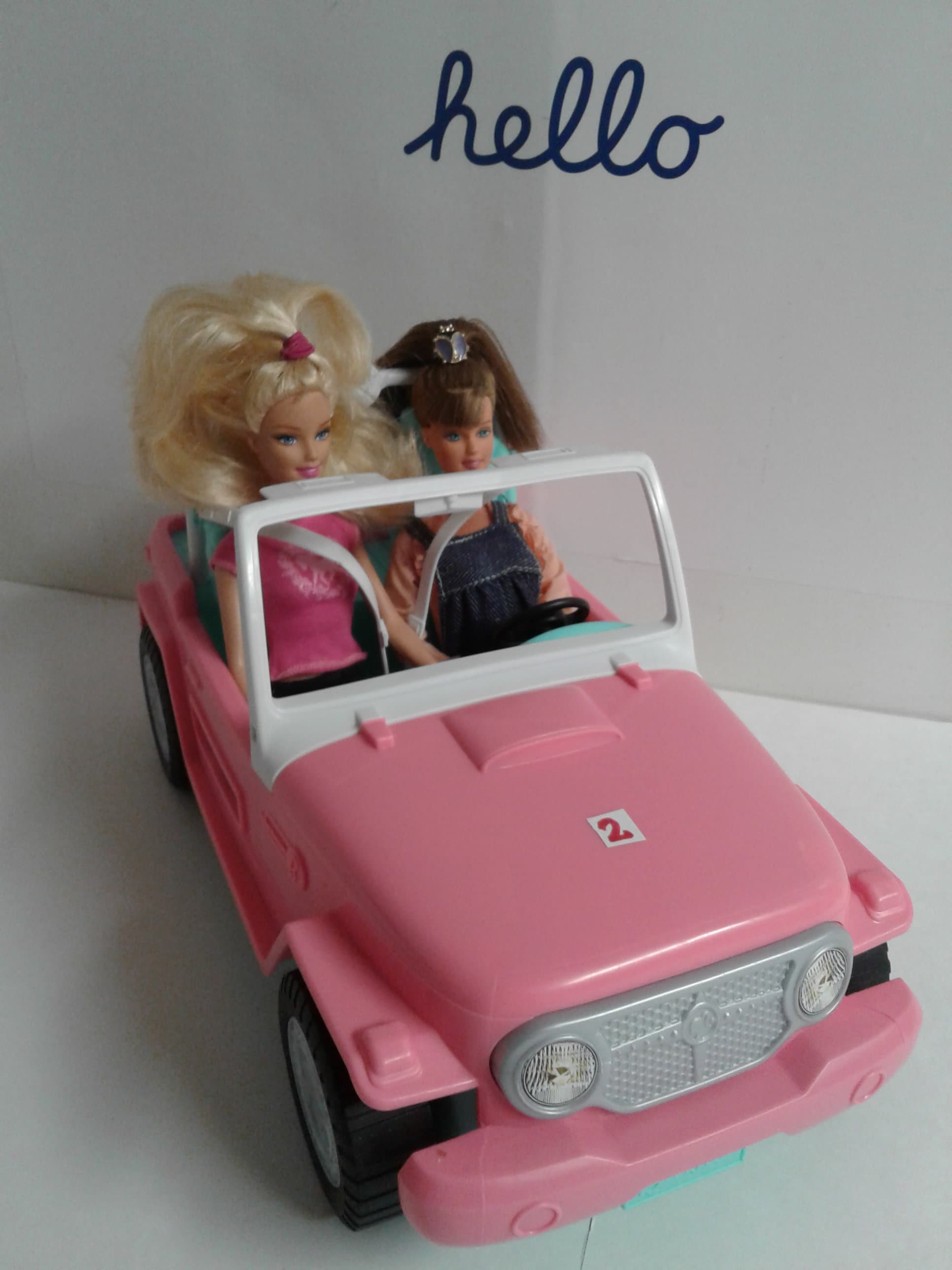 Barbie convertible jeep sales
