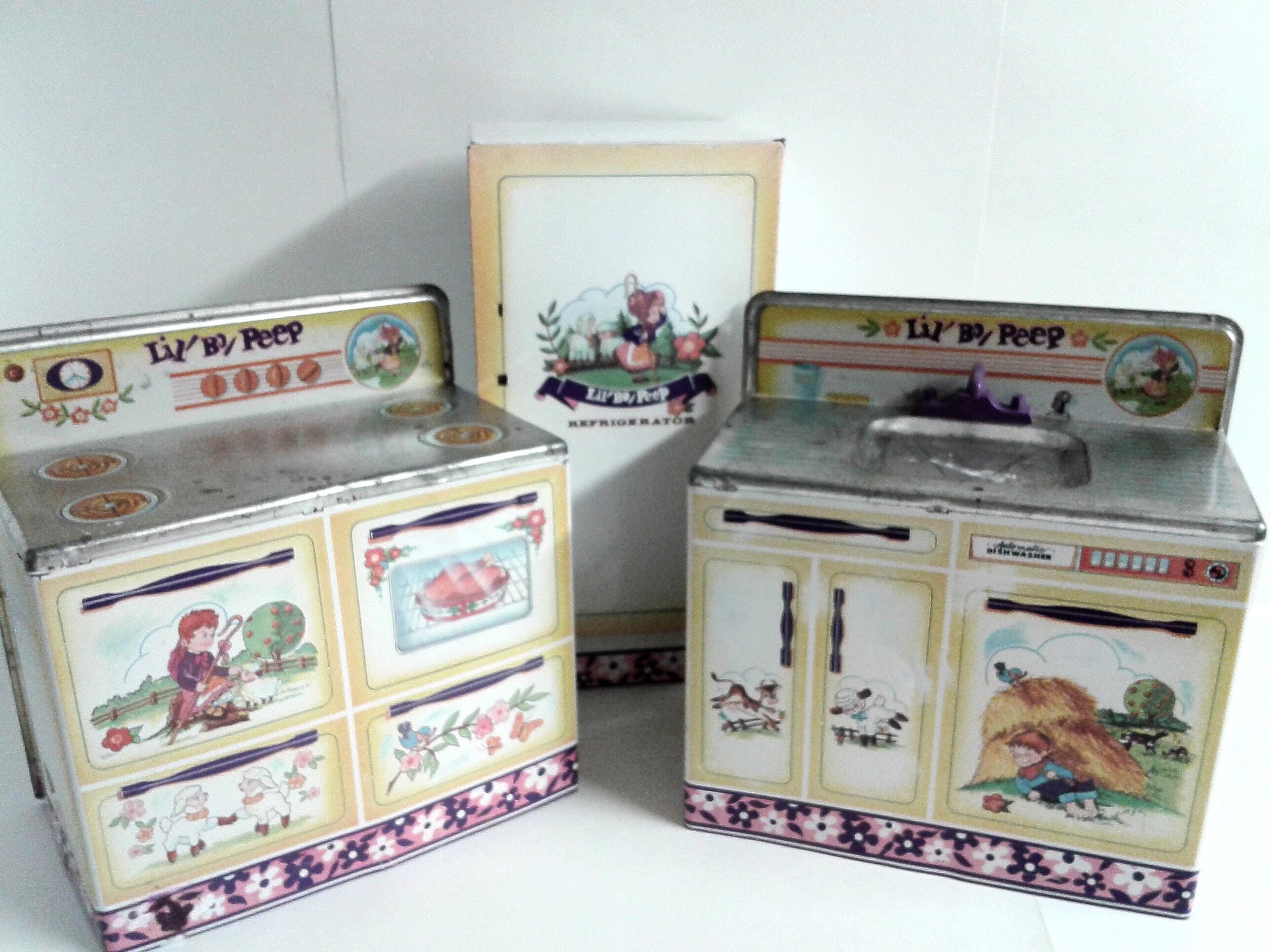 Vintage Wolverine Lil' Bo Peep Metal Toy 3 Pieces Kitchen Set - Etsy