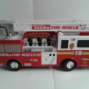 Tonka lights and sounds fire best sale truck
