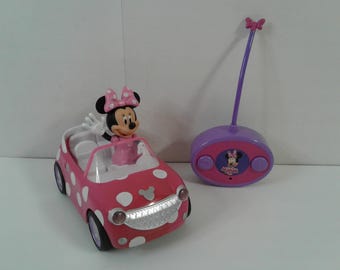 Disney Junior RC Minnie Mouse Club House Roadsters Jada Toys Works!