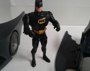 Vintage 1993 Tonka Kenner Batman the Animated Series Batmobile Jet