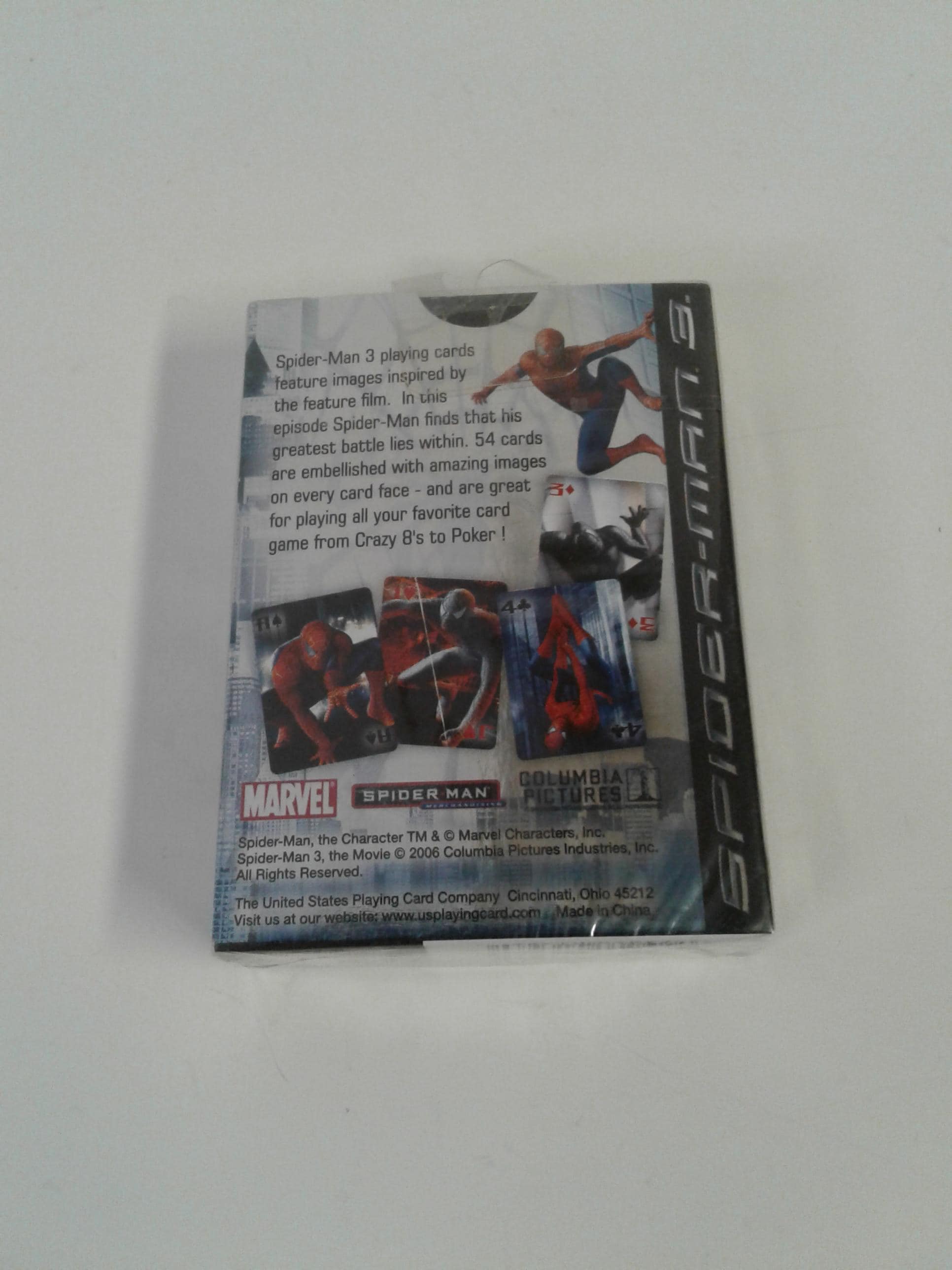 Bicycle Spider-man 3 Movie Playing Cards Marvel - Etsy
