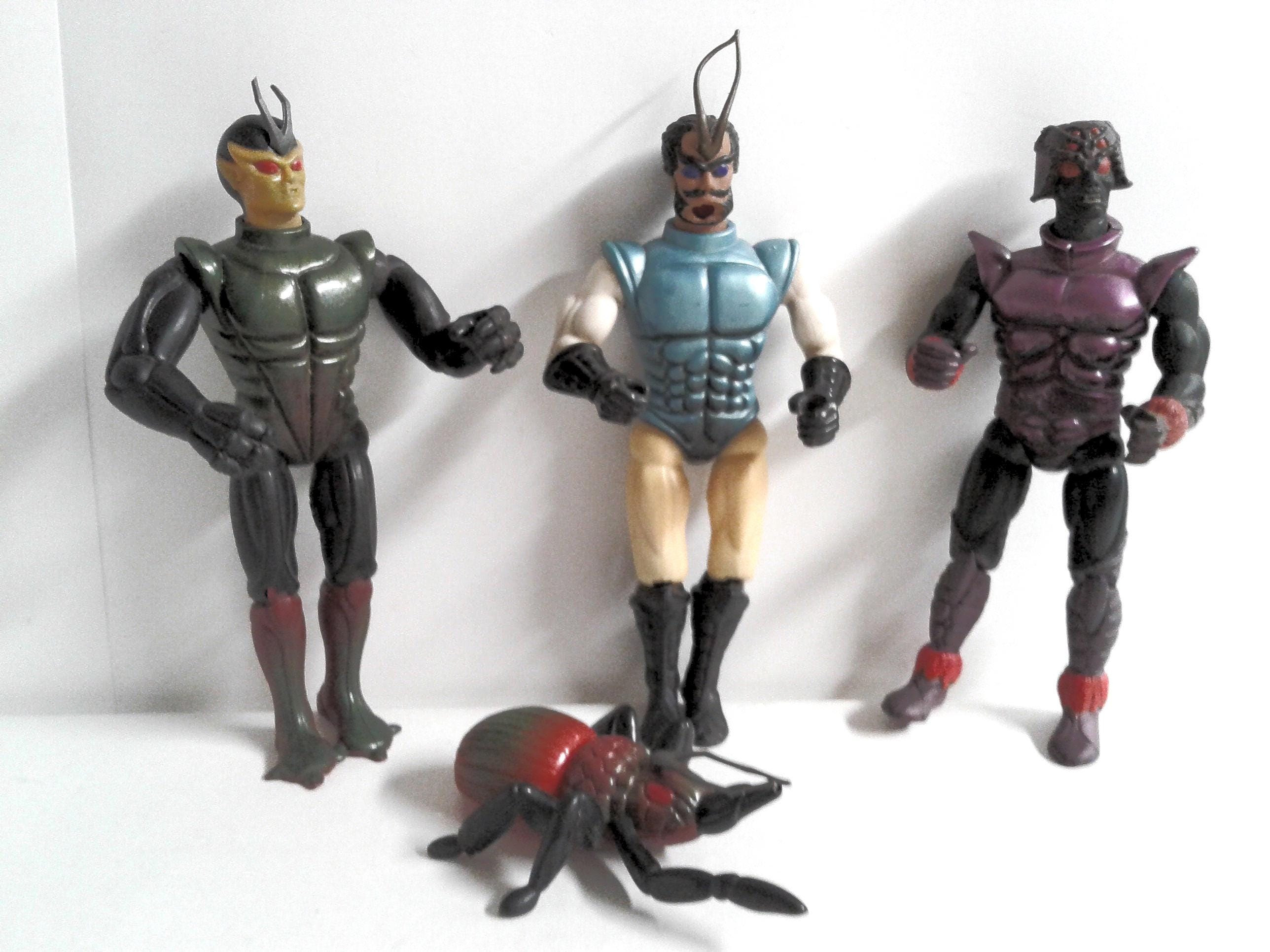 ヴィンテージ Sectaurs アクションフィギュア ロット: Coleco 1984 +