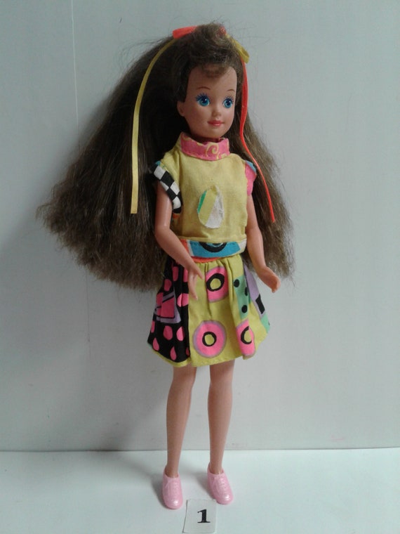 Poupée Skipper Brunette Mattel 1963 - Boîte D'origine - Barbie Vintage