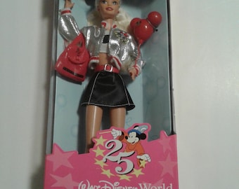 希少　Barbie アルバム ヴィンテージ Sterling　Mattel Buy Walt Disney 25th Anniversary Barbie Doll #16525 Special