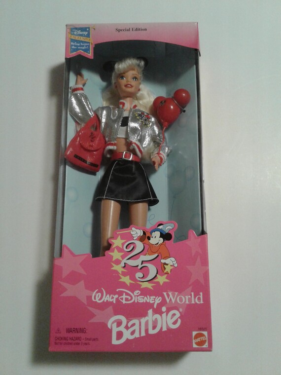 Walt Disney 25th Anniversary Barbie Doll #16525 Special Edition