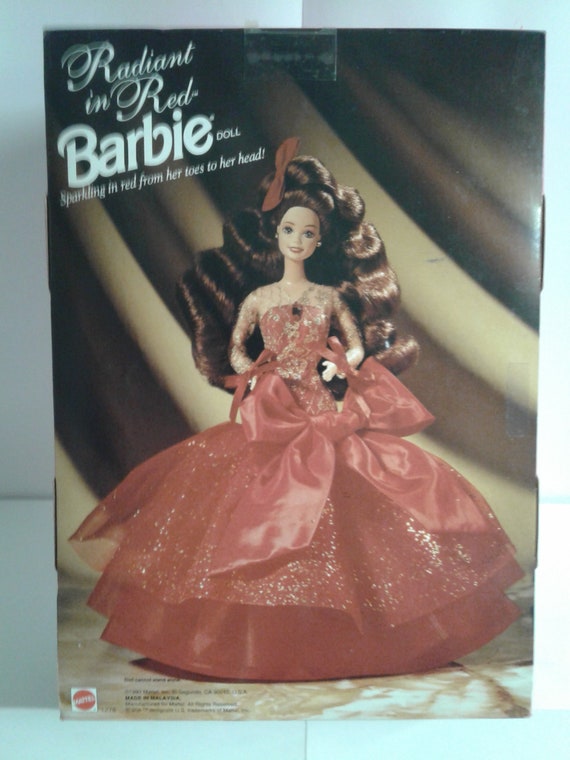 Barbie Collector Doll Radiant In Red Toys R Us Exclusive - Etsy 日本