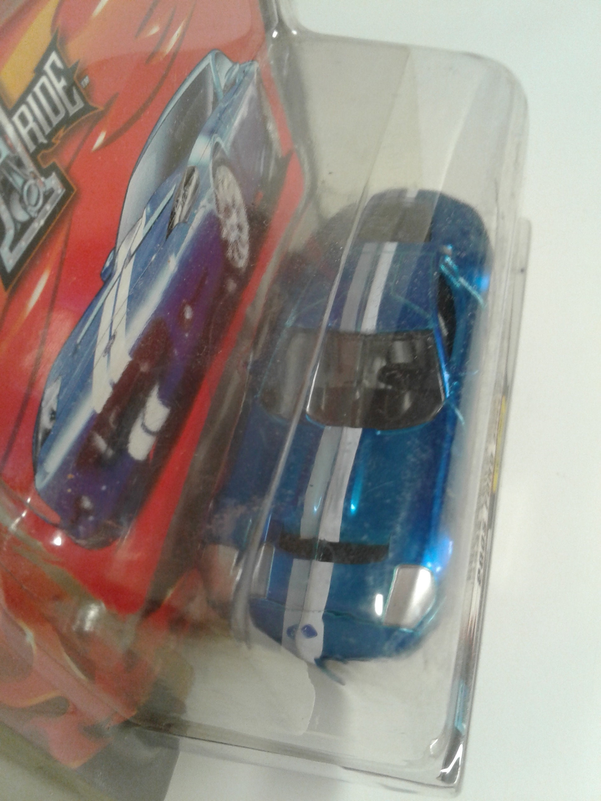 Miniature 1 BADD RIDE Ford Mustang GT 2005 – 1:64, Support Our Troops, Rouge/blanc/bleu