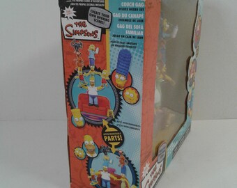 Mcfarlane the Simpsons Deluxe Boxed Set Family Couch Gag Action