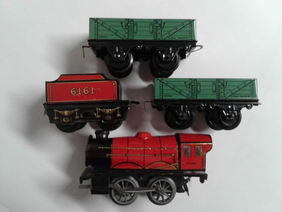 Hornby Clockwork Train Set M.O. Type Made in England by Meccano